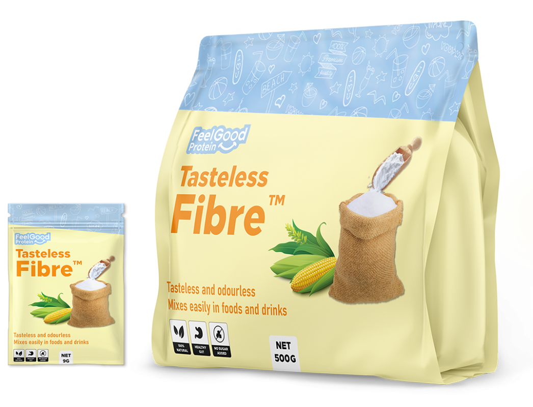 Tasteless Fibre 500g + 9g Sachet-Web